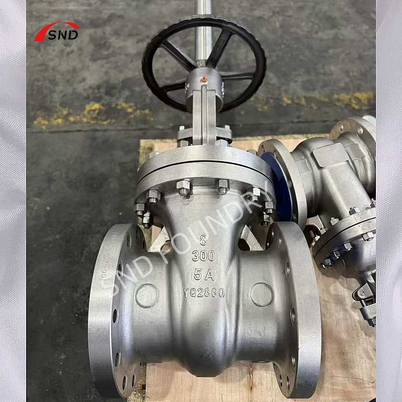 6 Inch 150lb 5A Flange Gate Valve