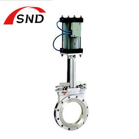 DN50-DN1000mm Pneumatic Knife Gate Valve Used In Papermaking Petrochemical
