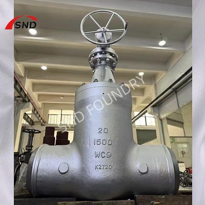 20 Inch Weld WC9 Gate Valve High Pressure API 600 Valve for High Temperature Applications
