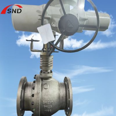 WC6 Electric Ball Valve DN250 PN25 For Remote Automation Control